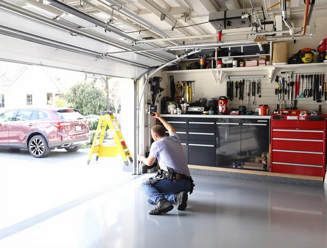 Local garage door repair service by Monroe Garage Door Repair in Monroe