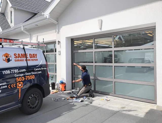 Same-day garage door repair service by Monroe Garage Door Repair in Monroe